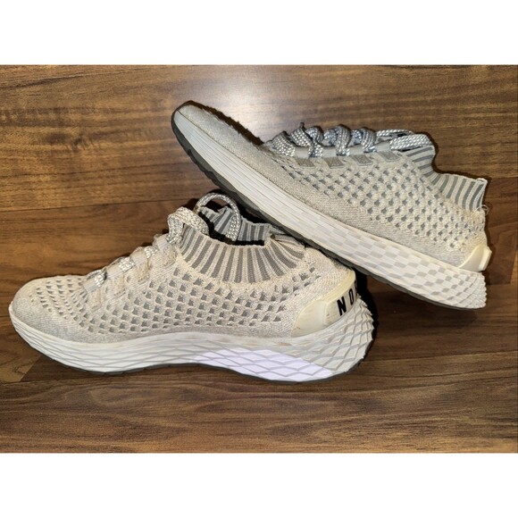 NOBULL Womens Gray Allday Knit Running Sneaker Training Shoes SZ 8.5 - Picture 4 of 14